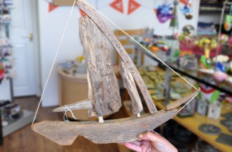 We have handmade beach crafts in store